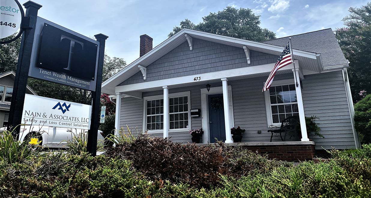 Front of Nain & Associates, LLC Hickory, NC Office